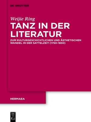 cover image of Tanz in der Literatur